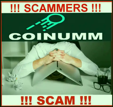 BE CAREFUL, Coinumm havn’t regulator - there are scammers
