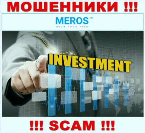 MerosTM Com обманывают, предоставляя неправомерные услуги в области Инвестиции