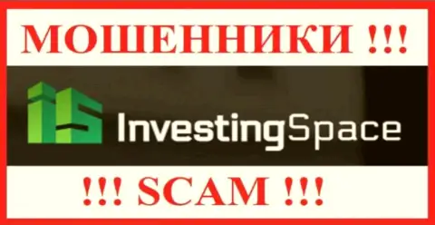 Логотип МОШЕННИКОВ Investing-Space Com