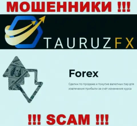 Forex - это конкретно то, чем промышляют internet мошенники Тауруз ФХ