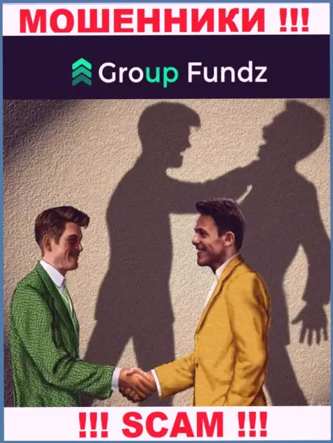 GroupFundz - это МОШЕННИКИ, не стоит верить им, если вдруг станут предлагать увеличить депо