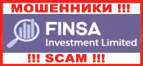 FinsaInvestmentLimited Com - это СКАМ ! ВОР !!!