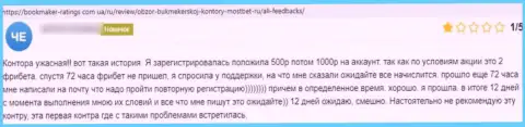 В сети internet работают мошенники в лице конторы MostBet Ru (отзыв)