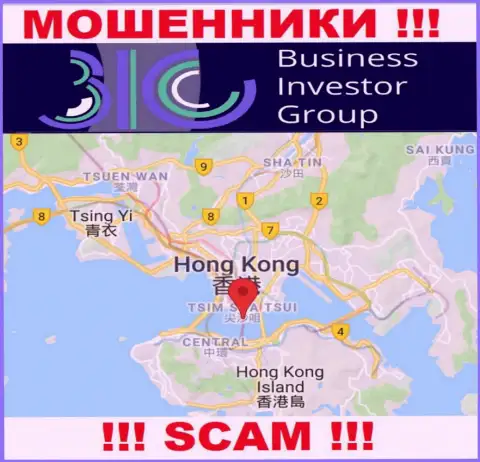 Офшорное место регистрации BusinessInvestorGroup Com - на территории Hong Kong