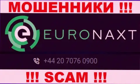 С какого именно номера телефона Вас будут разводить звонари из EuroNax неизвестно, будьте весьма внимательны