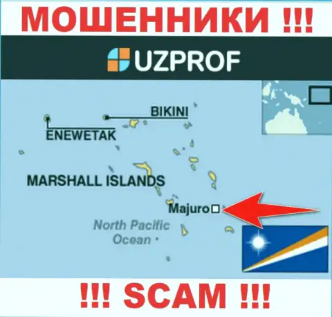 Пустили корни internet аферисты UzProf в оффшоре  - Majuro, Republic of the Marshall Islands, будьте крайне бдительны !!!