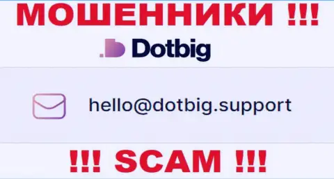 Довольно-таки опасно общаться с организацией DotBig, даже через их е-мейл - это циничные мошенники !!!