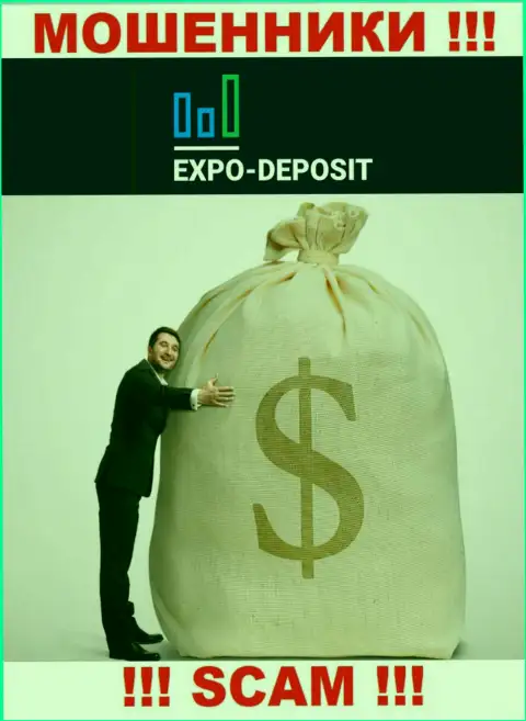 Невозможно забрать денежные вложения из компании Expo-Depo Com, в связи с чем ничего дополнительно вносить не рекомендуем