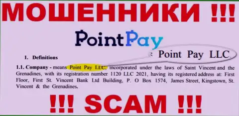 Point Pay LLC - это организация, которая руководит интернет обманщиками ПоинтПэй