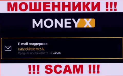Не надо общаться с мошенниками MoneyX через их е-майл, приведенный на их сайте - оставят без денег
