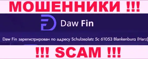 DawFin показывает клиентам липовую инфу о оффшорной юрисдикции